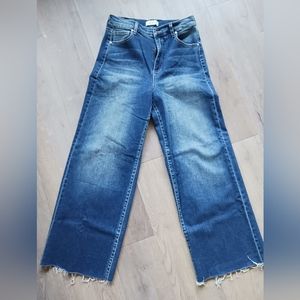 Boutique pair of super-wide leg jeans